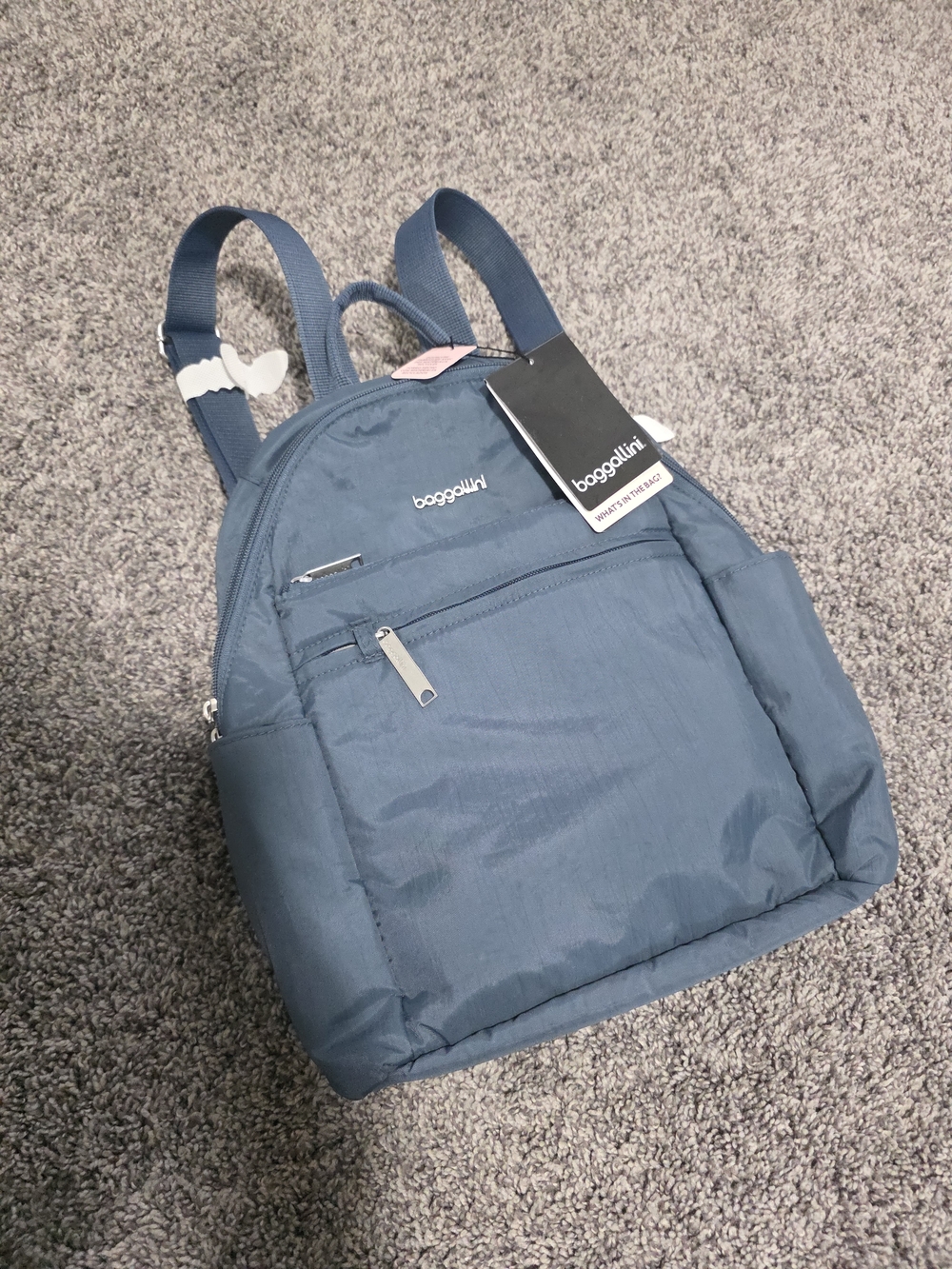 Baggallini Steel Blue Backpack